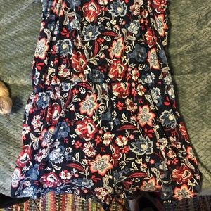 colorful floral romper